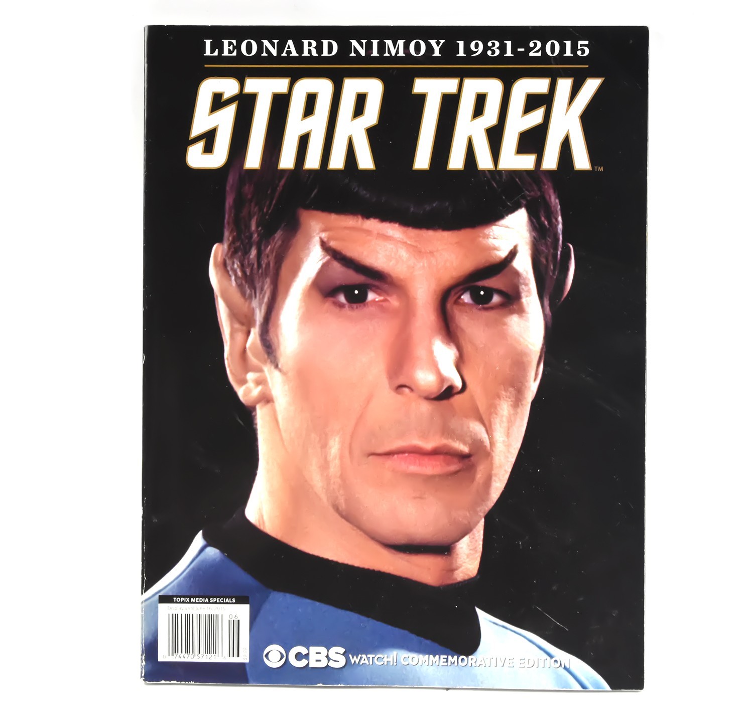2015 Star Trek Leonard Nimoy Magazine Commemorative Special Edition