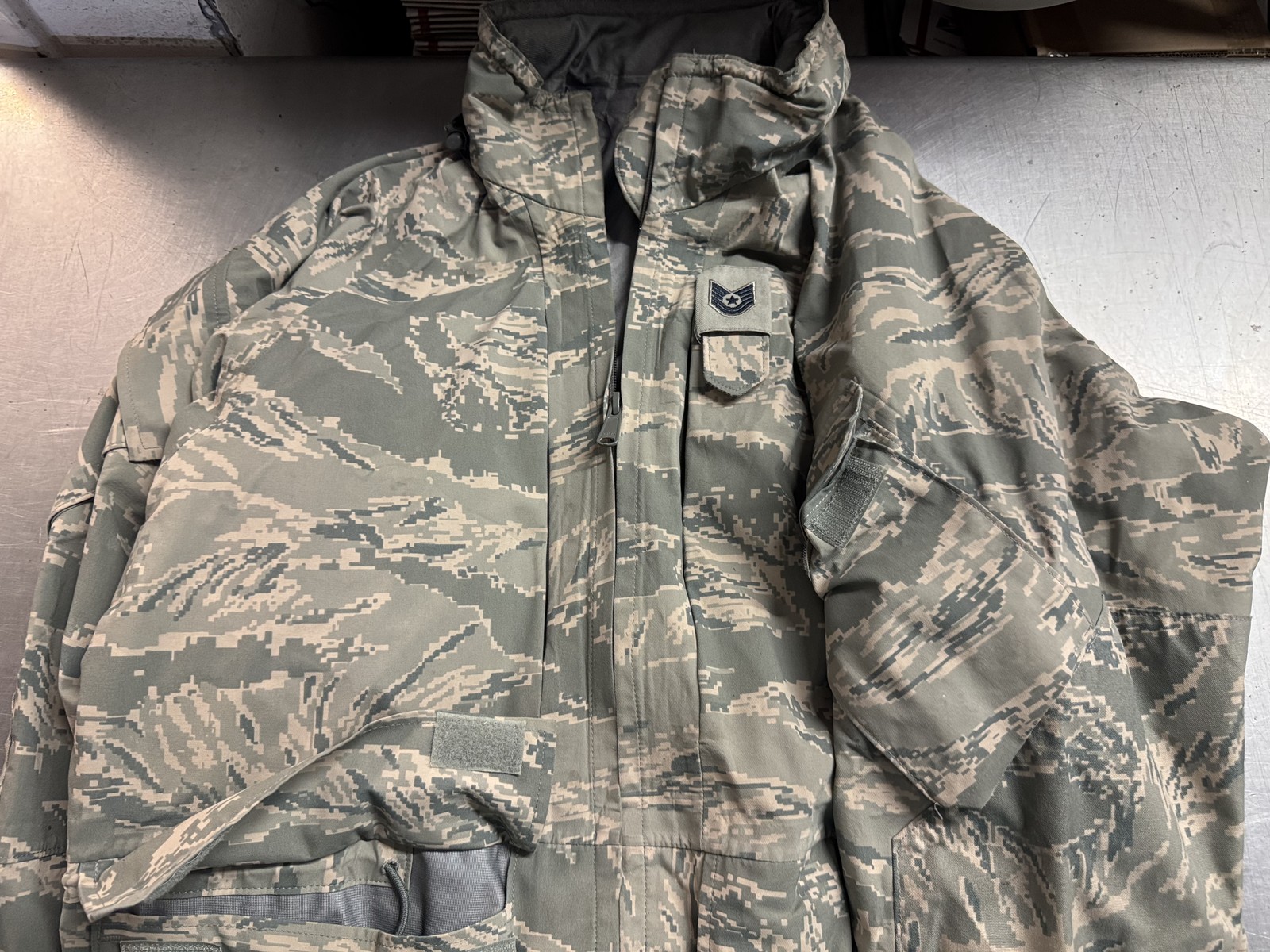 SPM1C1-08-D-1S41 Medium Air Force Tiger Stripe Parka