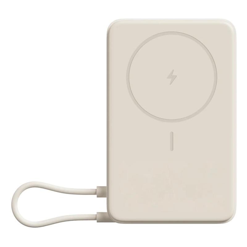 Xiaomi BHR08PBGL Portable Lithium-Ion Battery 5900mAh Wireless Charging Beige