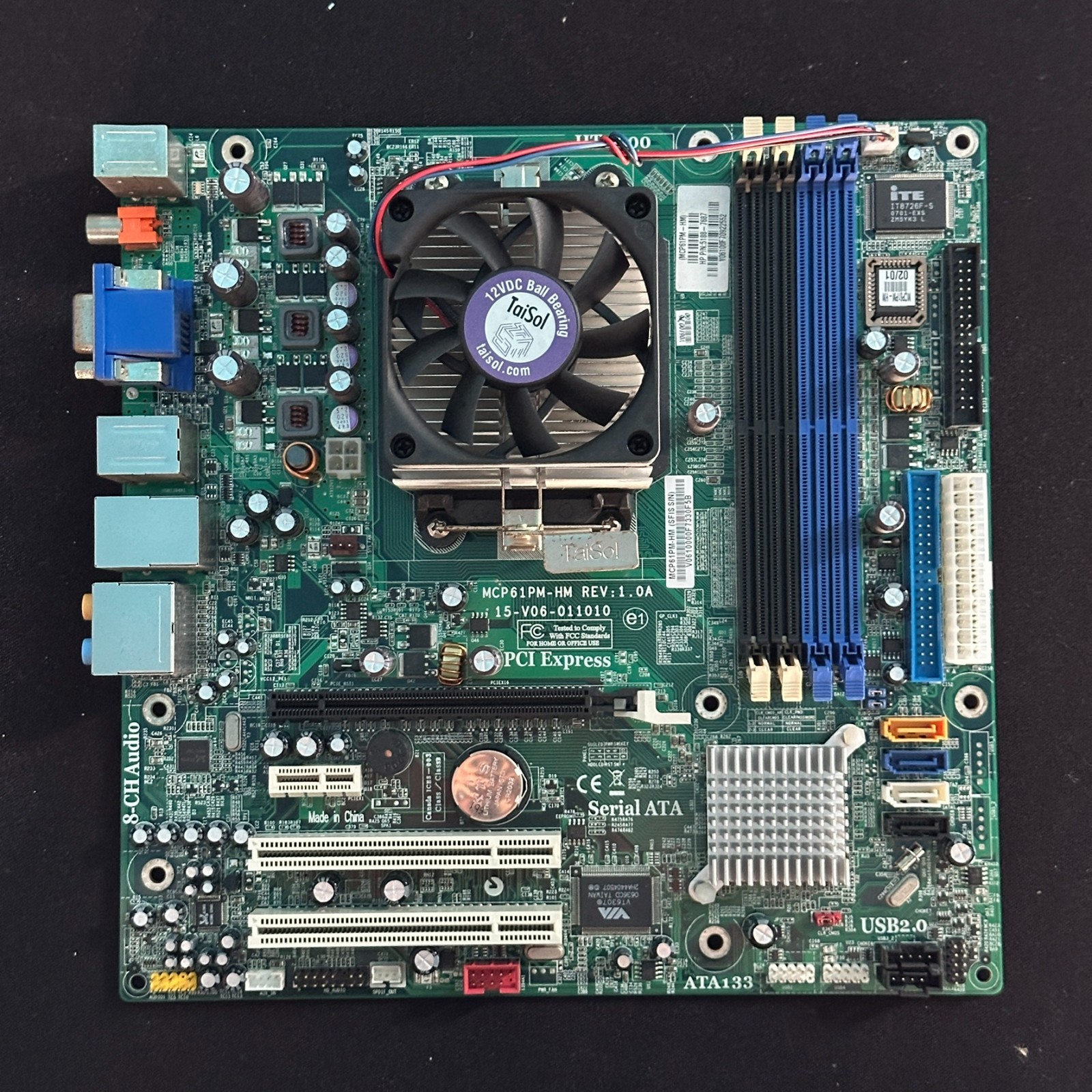 HP MCP61PM-HM 5188-7867 AM2 DDR2 + Athlon 64 X2 4200+ CPU Tested Boots BIOS