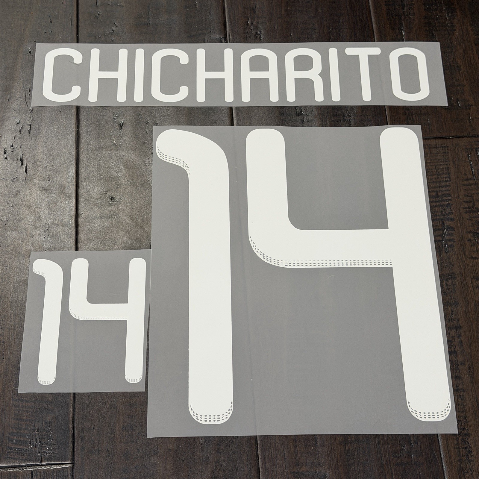 2010-11 CHICHARITO Mexico Home Nameset Name Number Dorsal El Tri