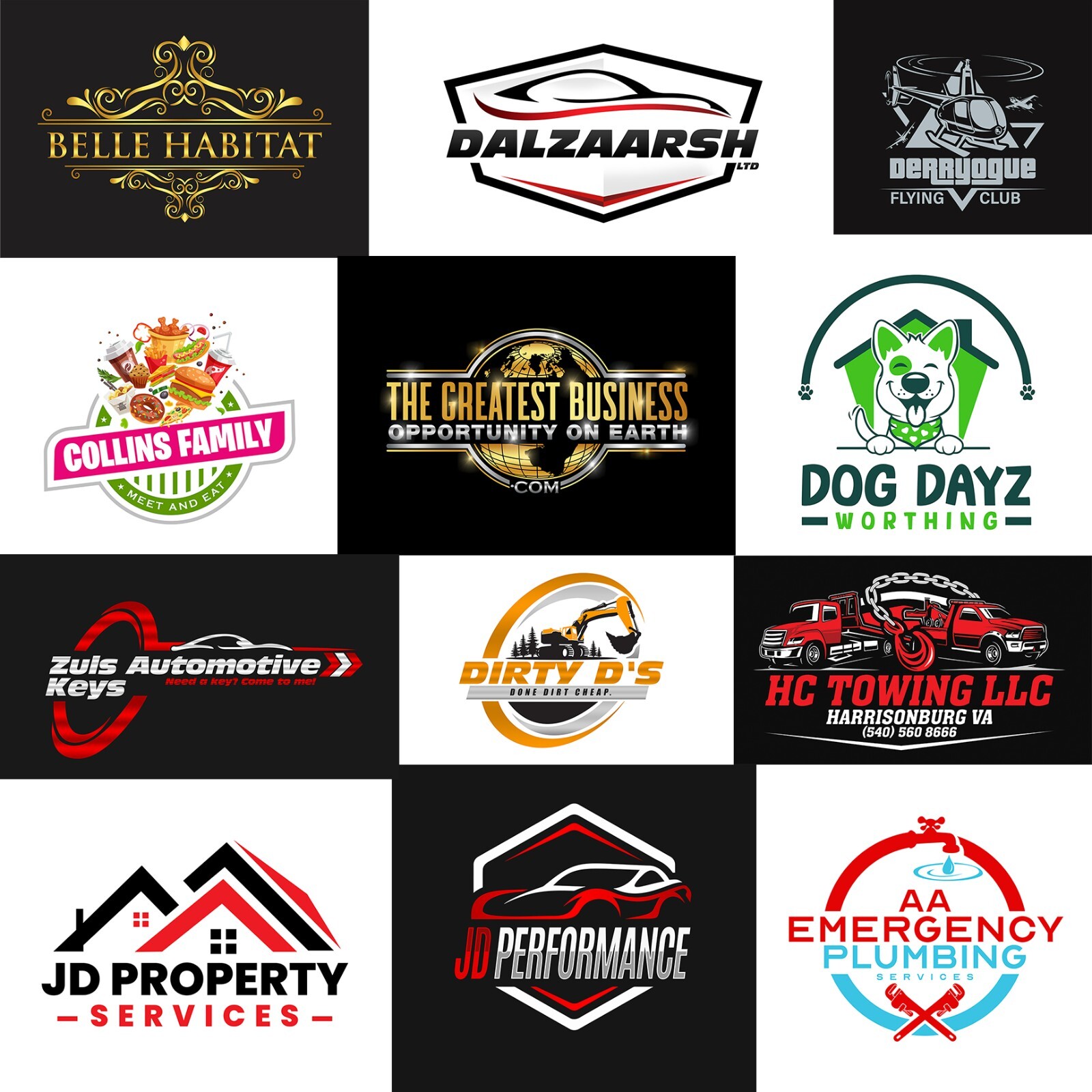 Logo design + unlimited changes + Source file in any Format