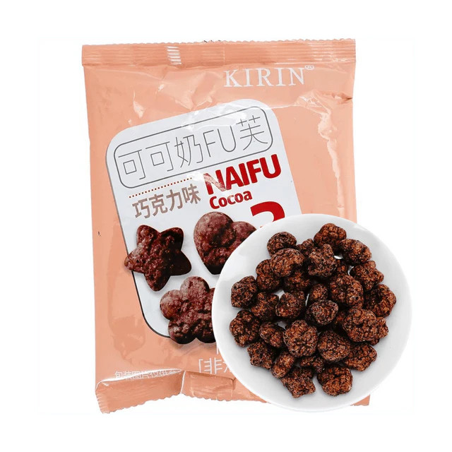 KIRIN FOOD Cocoa Puff Snacks Chocolate Flavor 1.23 oz