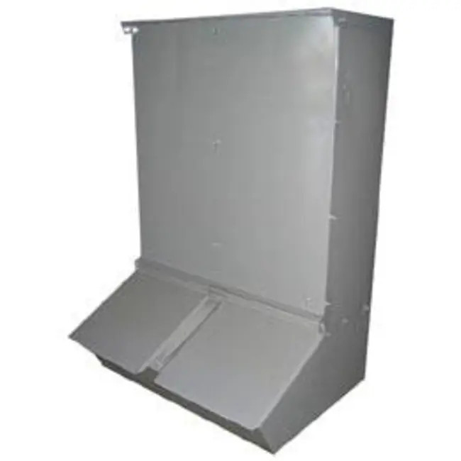 Miller Manufacturing Little Giant Double Door Hog Feeder 100 Lb