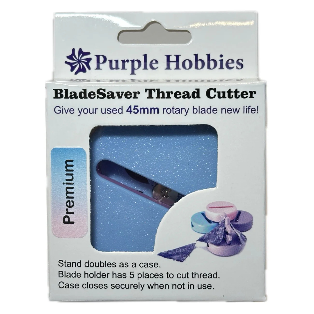 BladeSaver 45mm Premium Pink-Blue Gradient by Purple Hobbies