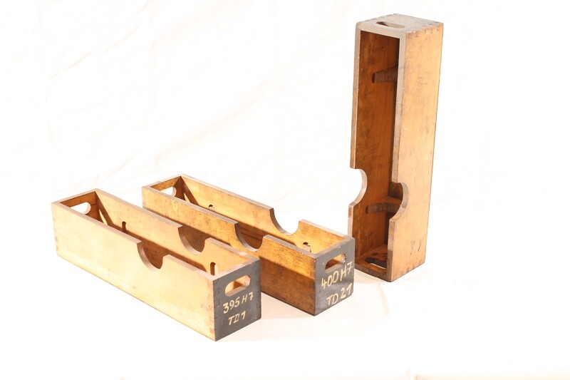 Old Wooden Box Storage Transport Box Measuring Tool Mandrel