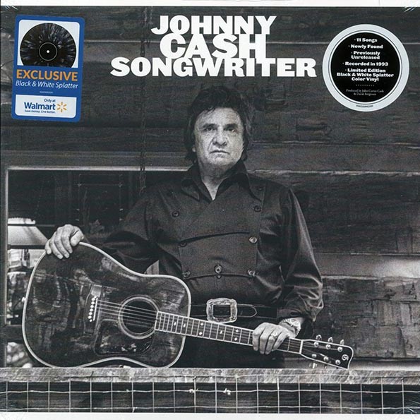 Johnny Cash - Songwriter (black/white splatter vinyl)