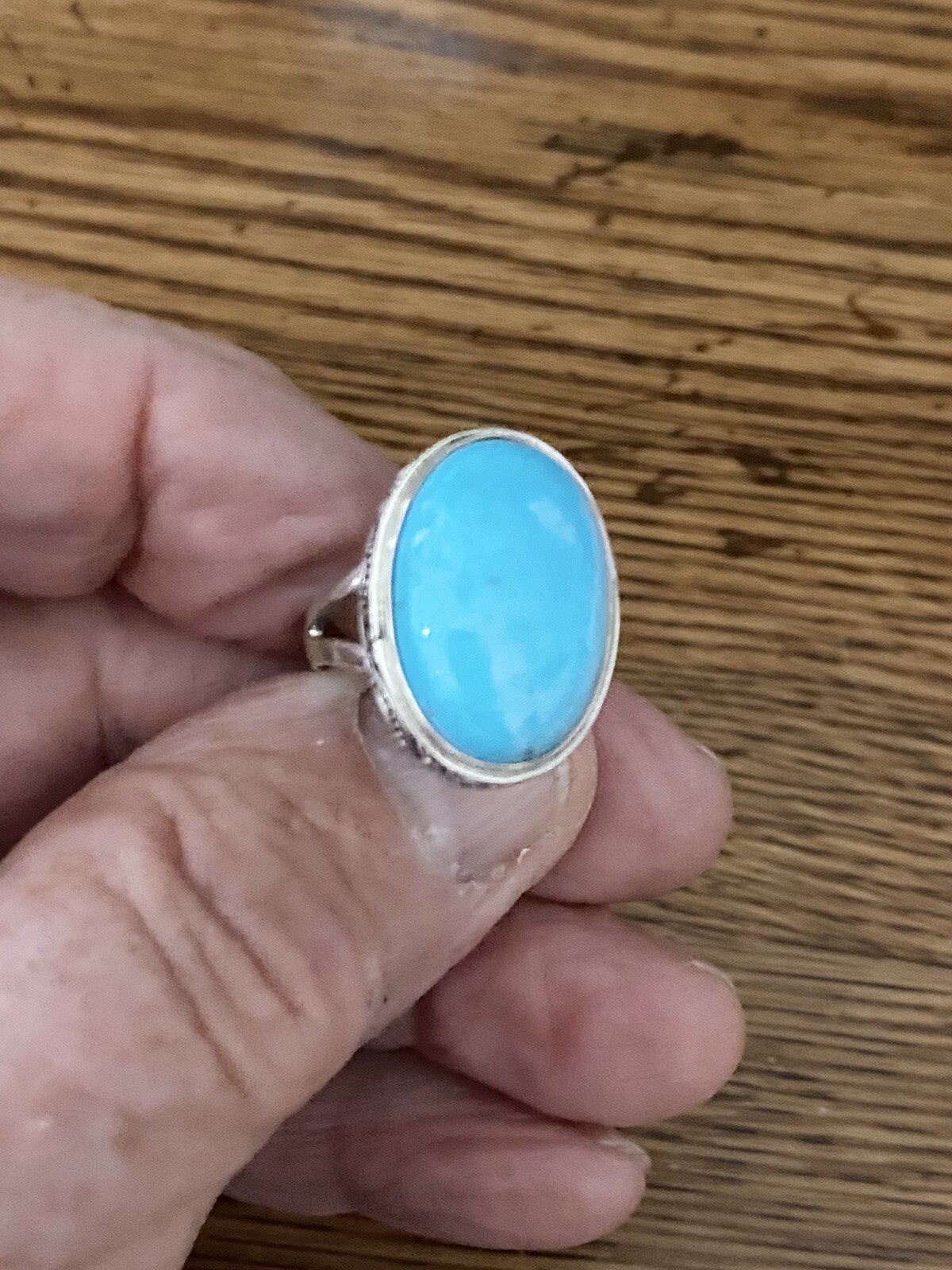 Turquoise Ring Sterling Silver 