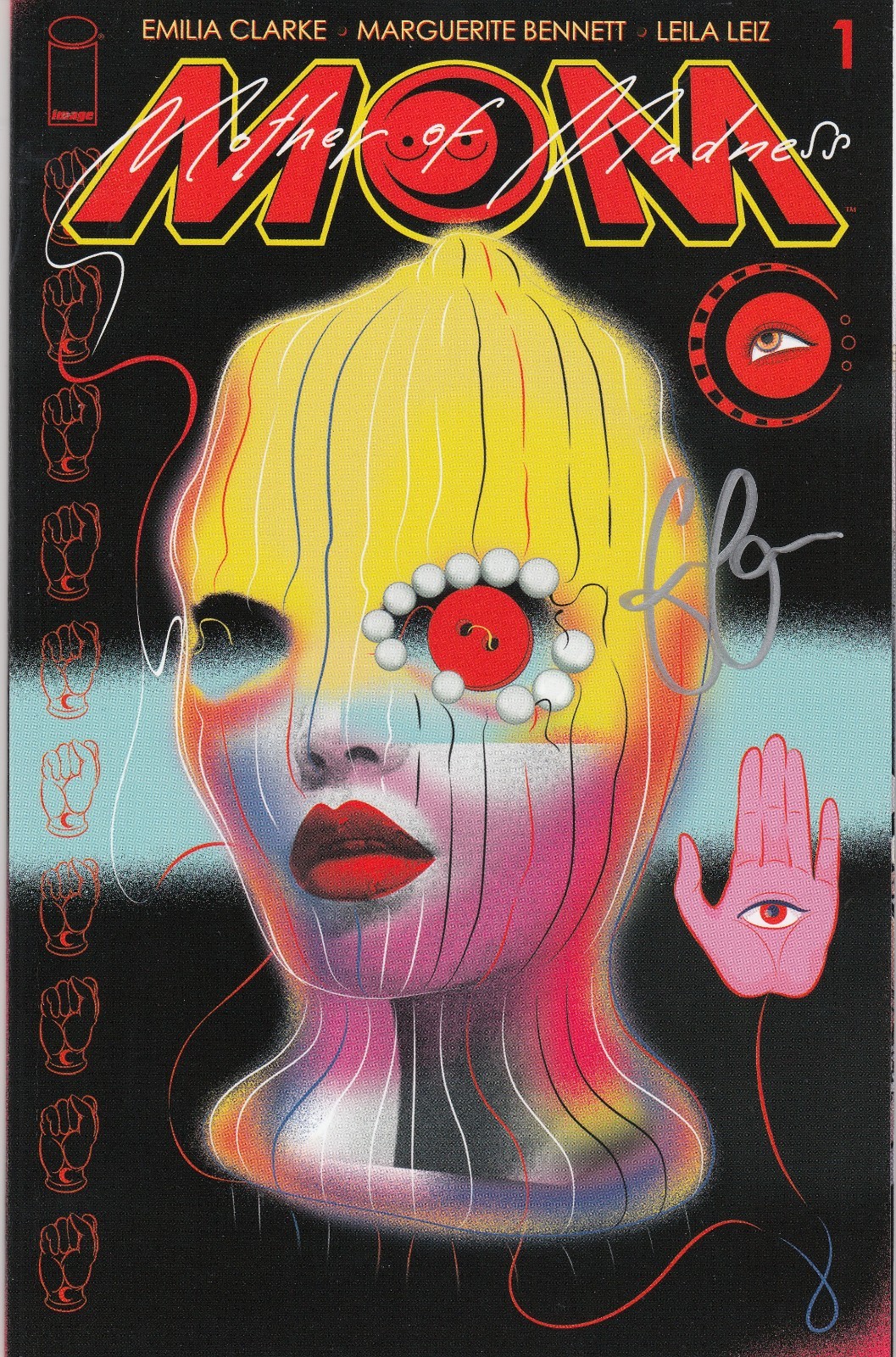 MOM Mother Of Madness Emilia Clarke Signed FULL Comic [1]