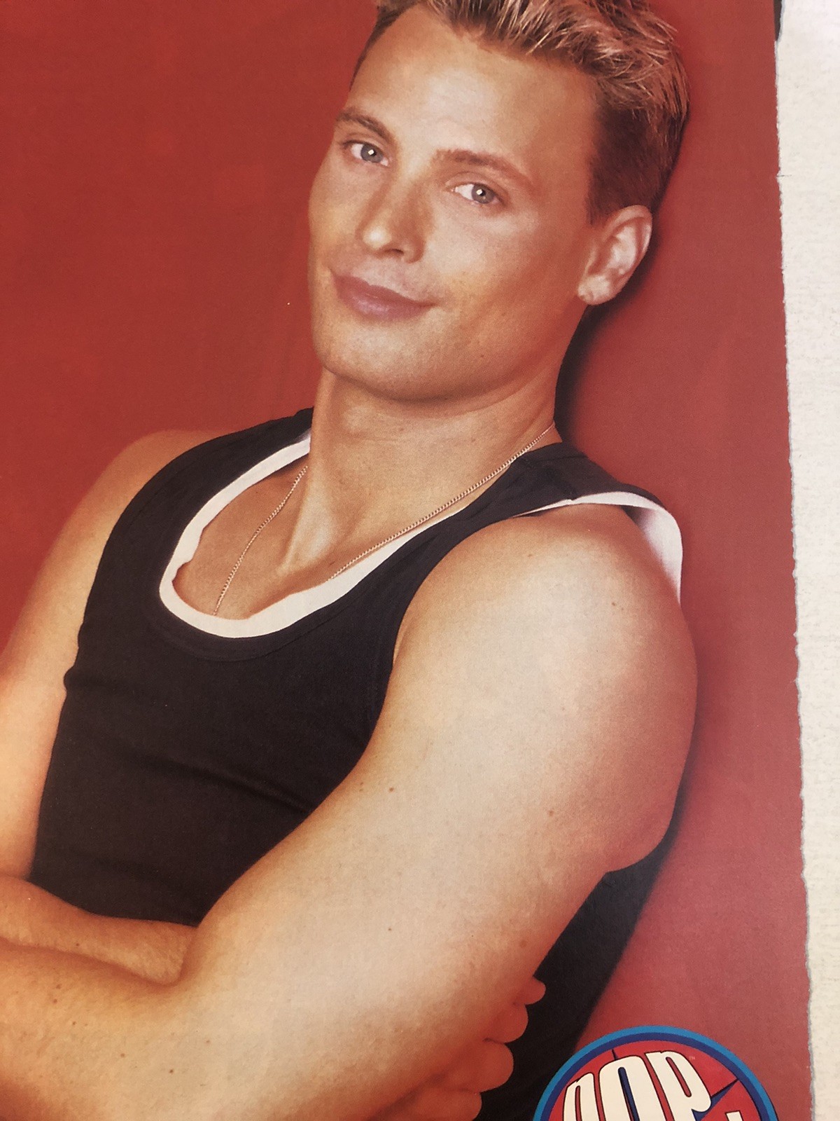 Rich Cronin LFO Magazine Pinup Picture Vintage Ephemera