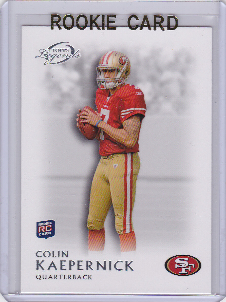 COLIN KAEPERNICK ROOKIE CARD 2011 Topps Legends 49ers Football San Francisco RC