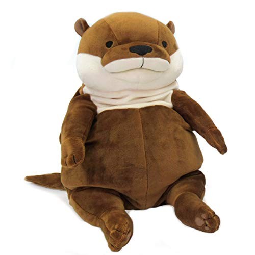 Mochi Series Large Mochi Plush Squishy Otter Brown Japan
