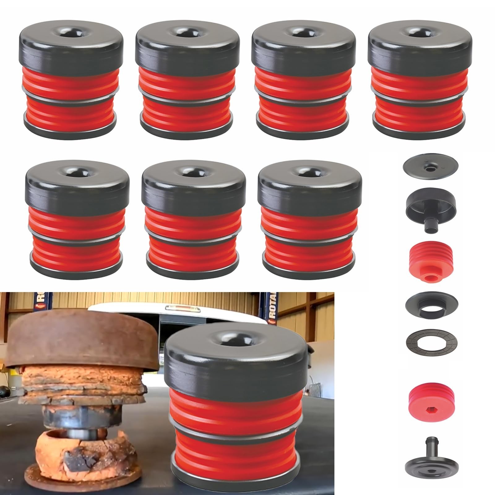 Compatible with Mount Kit 2008-2016 Ford F-250/F-350 Crew Cab 8 Pack - Durabl...