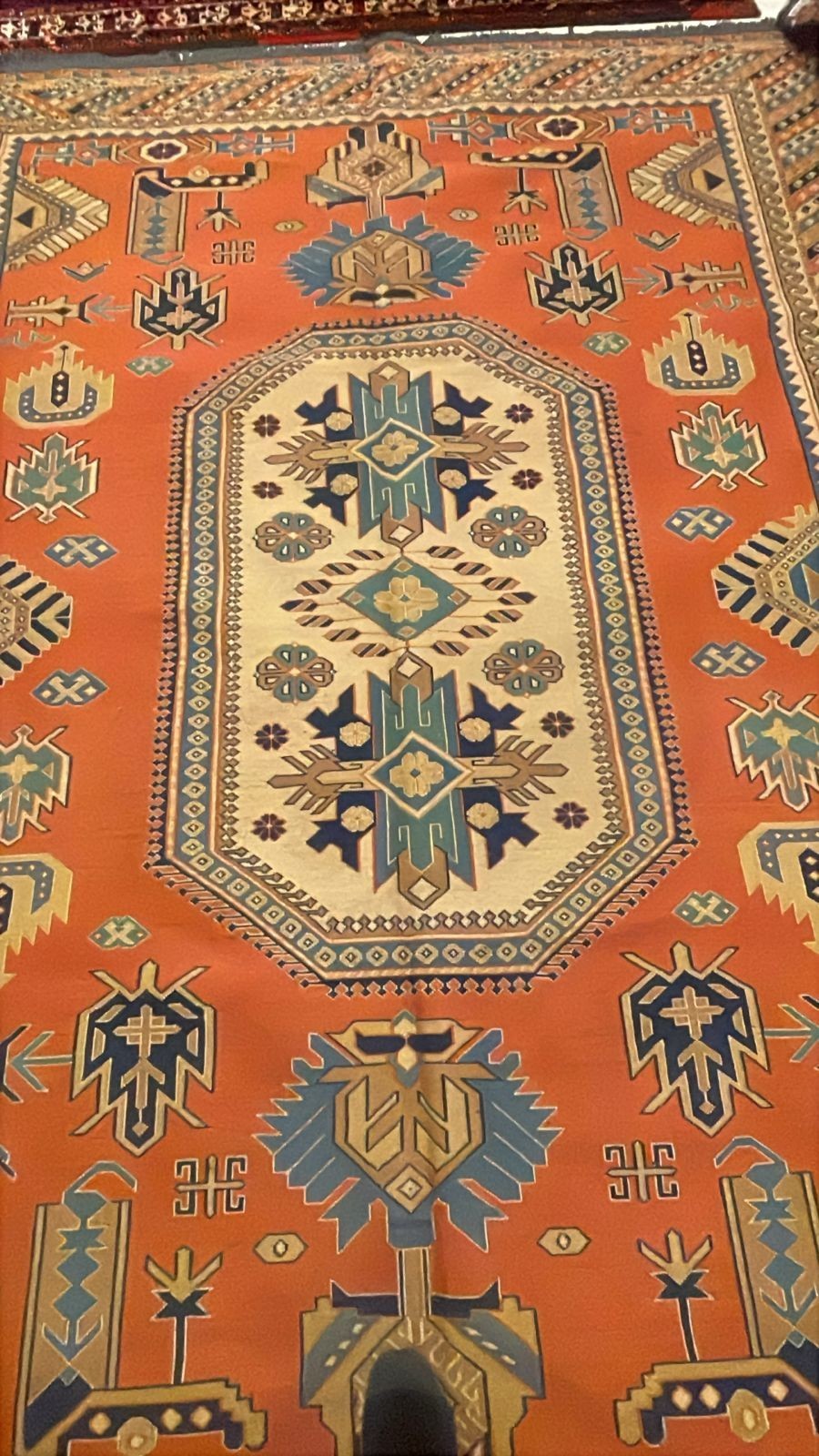 10 X 7 FT Stunning Fine Quality Kazak Turkoman Sumak Kilim