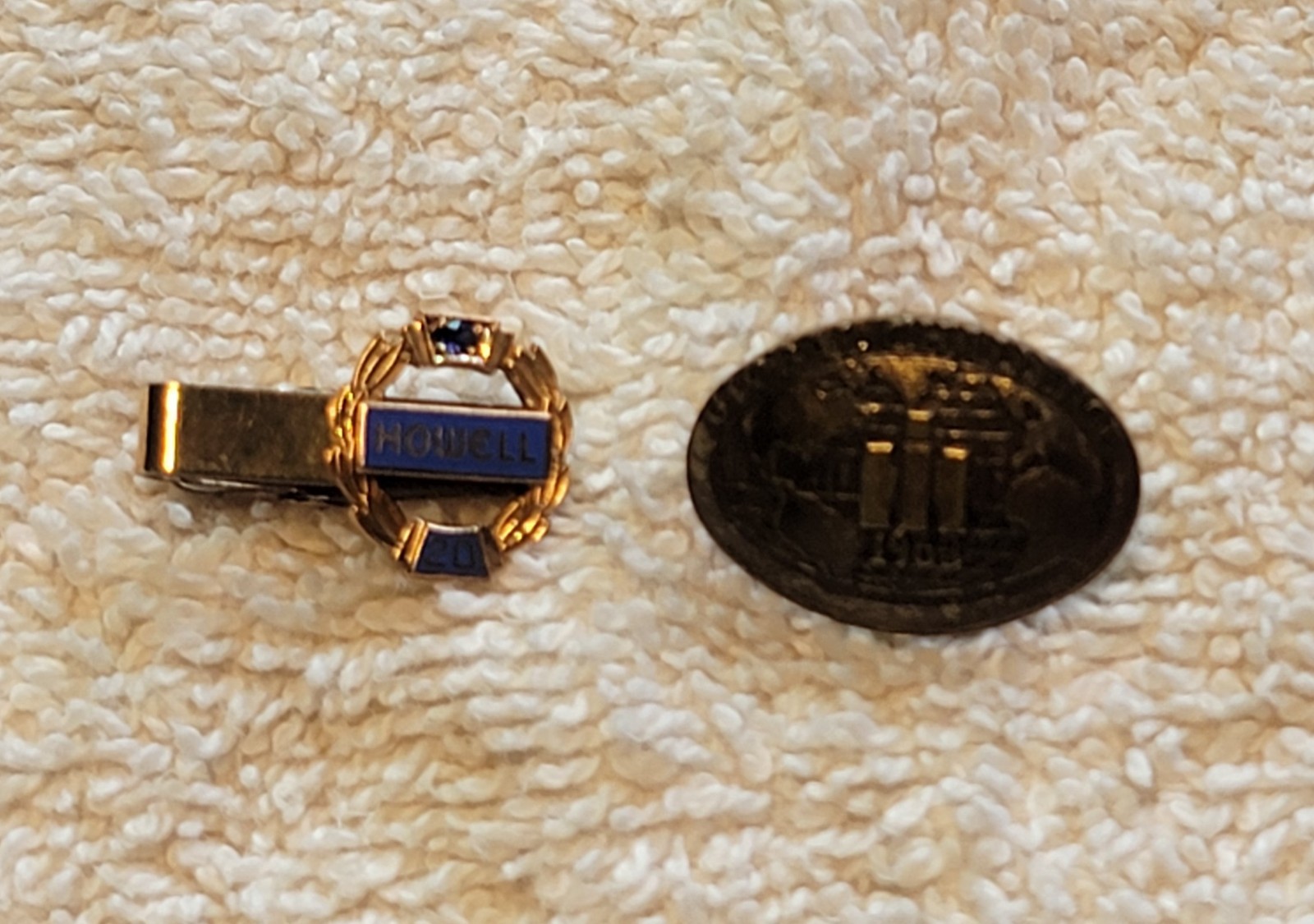Vintage Service Pins Lot of 2