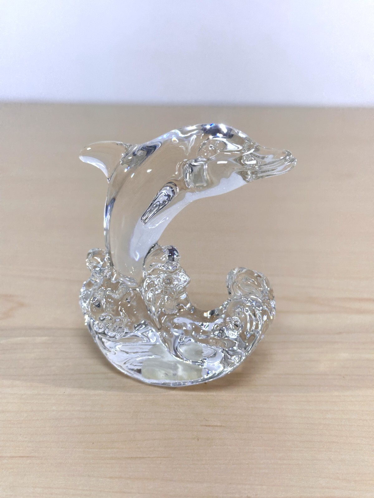 Dolphin Figure 24% Lead Crystal Princess House Crystal Treasures