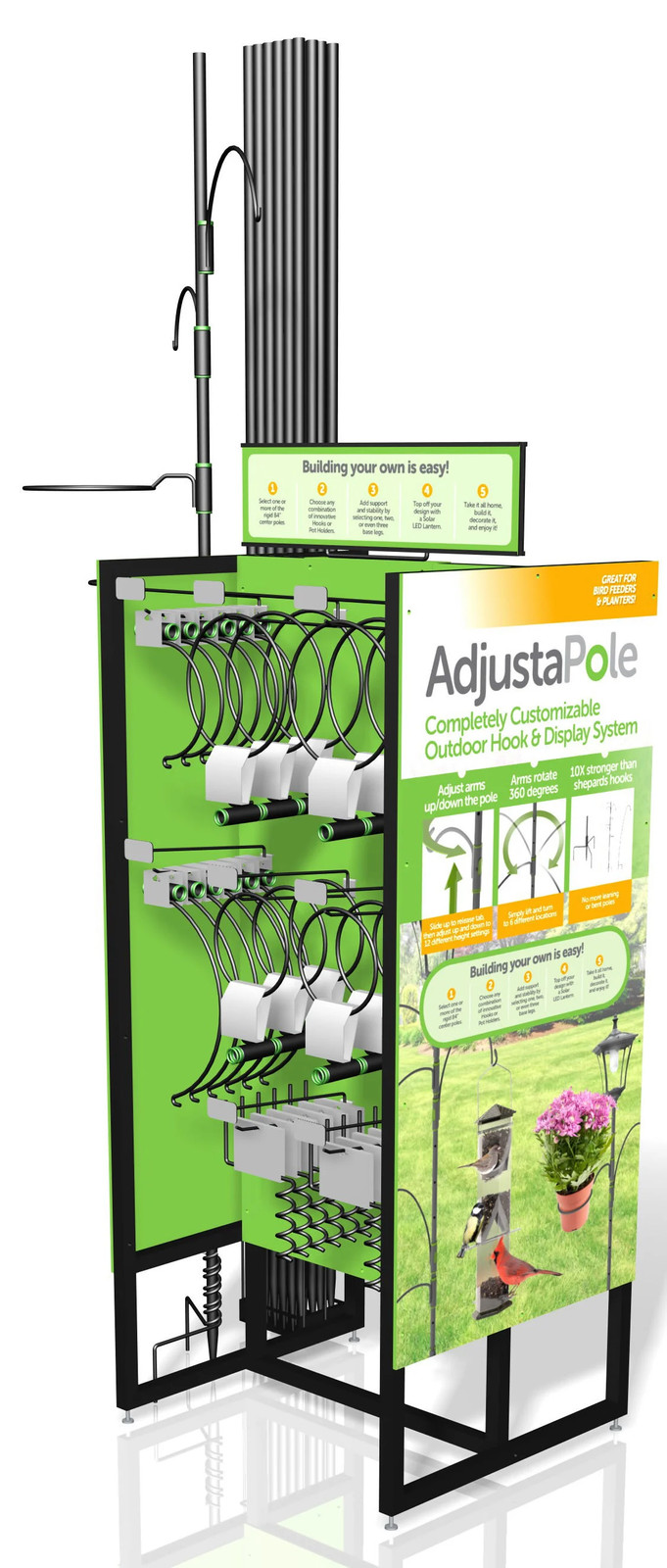 Nature'S Way Nature'S Way Adjustapole Yard Kit AP10