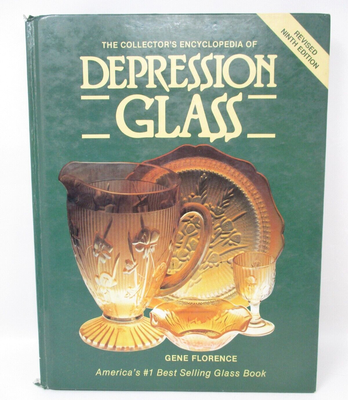 Collectors Encyclopedia Depression Glass Gene Florence ID Value Guide Book HC