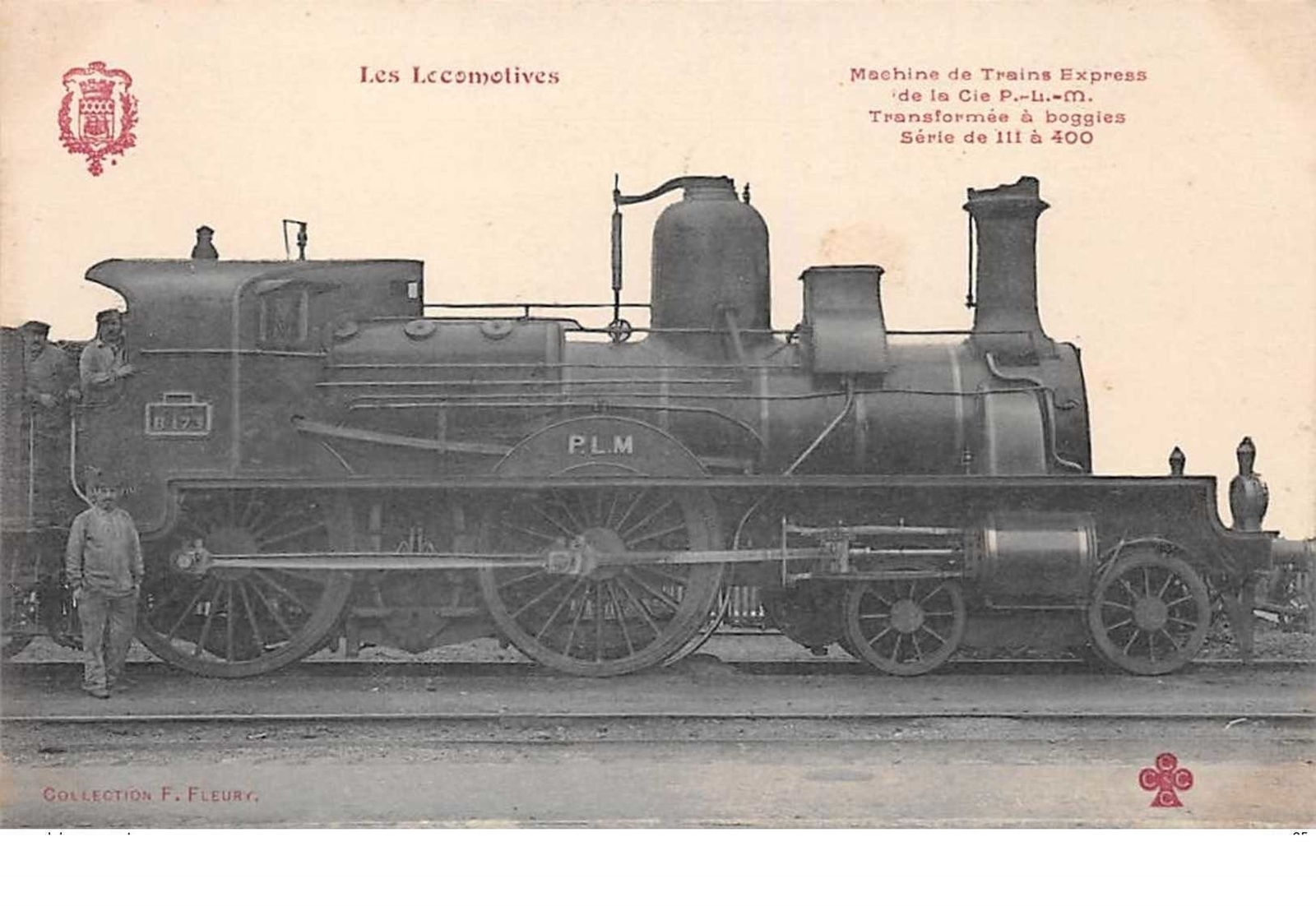 Train N°51646 Les Locomotives Fleury P.L.M Express Train Series 111