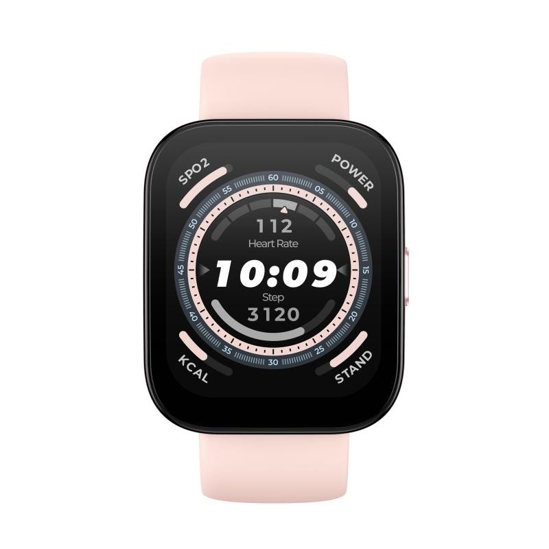 Amazfit Bip 5 4.85cm (1.91") TFT Digital 320 x 380 Pixel Touch Screen Pink GPS