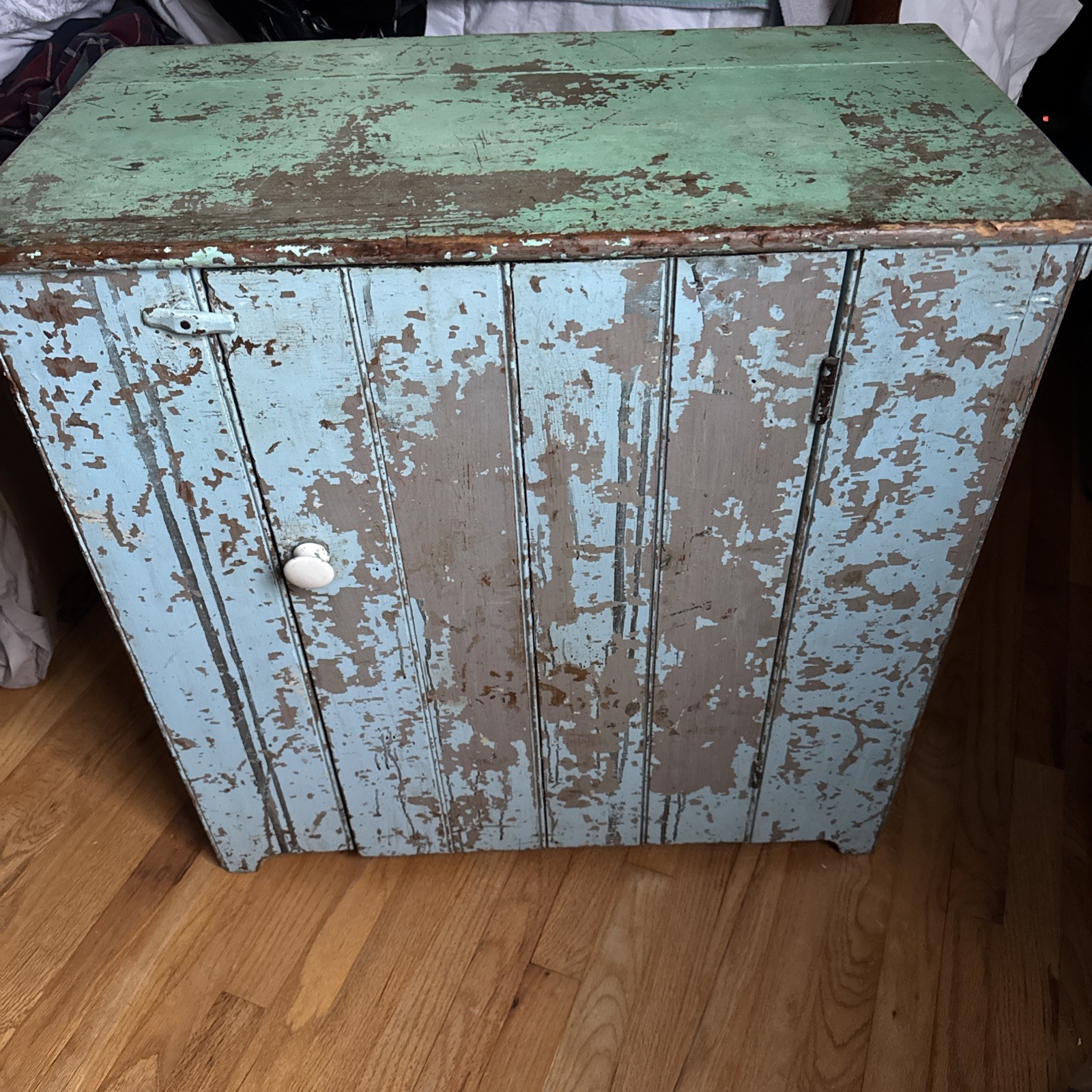 Primitive Farm House Wood Jelly Cupboard Pantry Kitchen  Cabinet  Farm Fresh