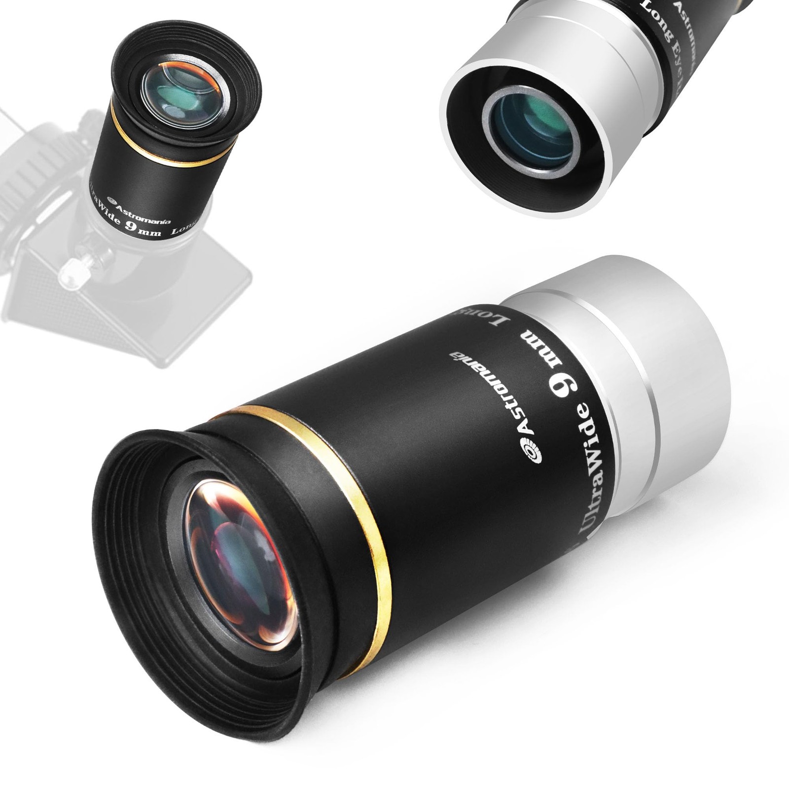 Telescope Eyepiece 1.25 inch HD Fully Multi Coated Telescope Accessory, 66 De...