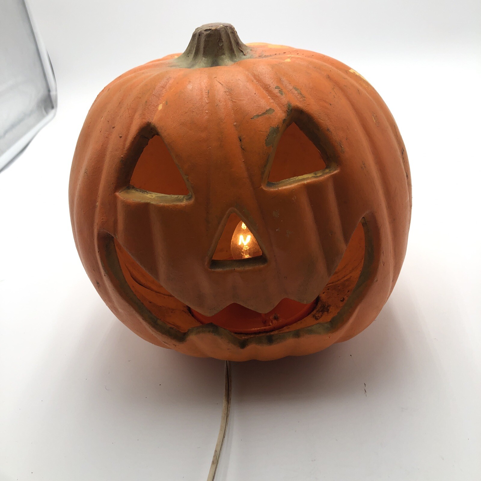Gemmy Vintage Jack O Lantern 90’s Halloween Plug In Lighted Works