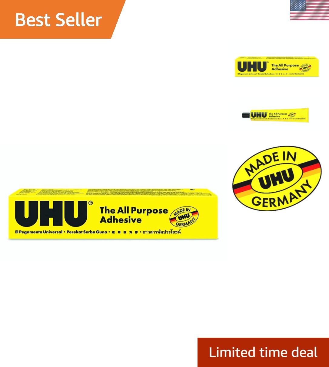 Repositionable 125ml All Purpose Adhesive - Perfect for Model Building & Crafts