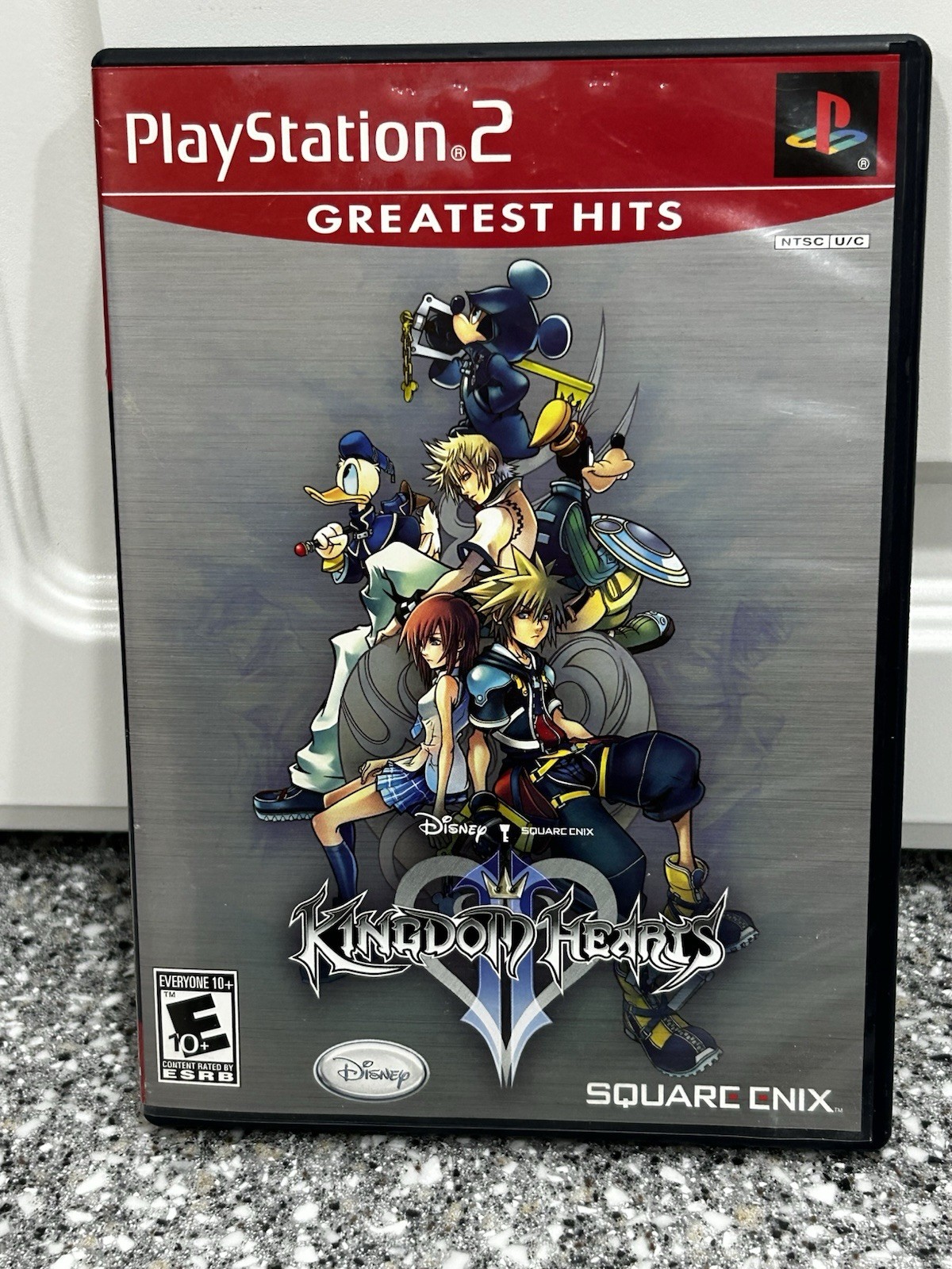 Kingdom Hearts II PS2 Greatest Hits CIB w/ Manual + Sony 8MB Memory Card