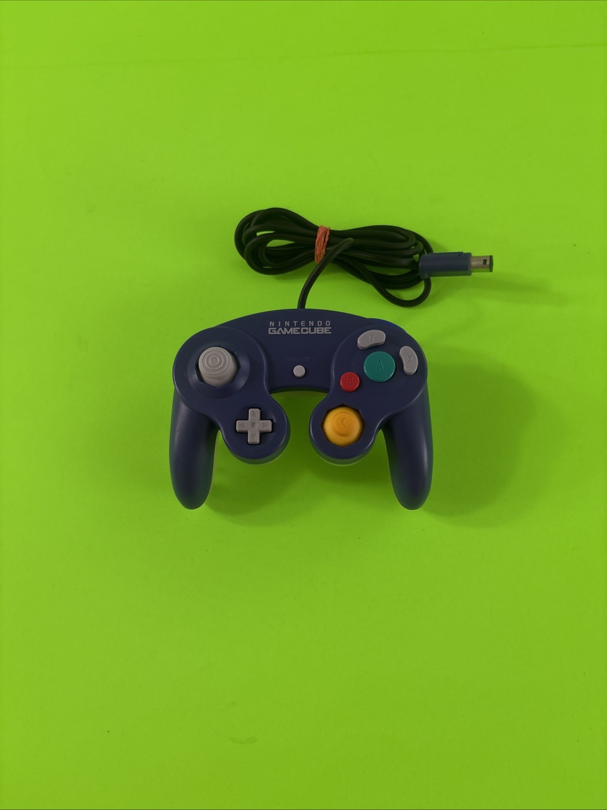 Nintendo GameCube Controller DOL-003 Indigo and Clear OEM Authentic