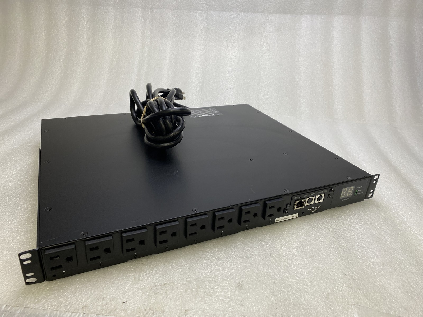 Tripp Lite PDUMH15ATNET PDU 120V 12A 8 Outlets Power Distribution Unit