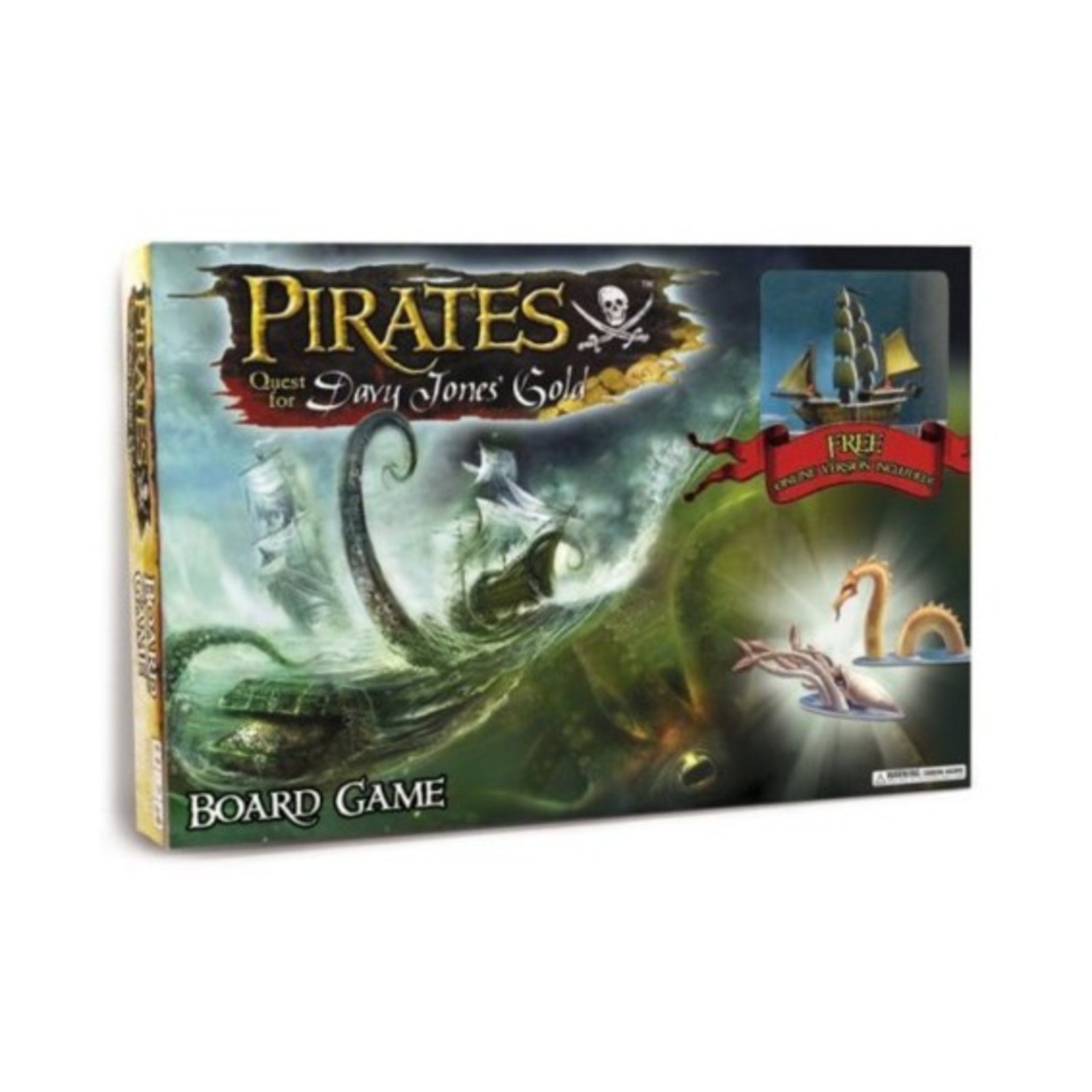 WizKids Pirates CSG Quest for Davy Jones' Gold - Box Only! NM
