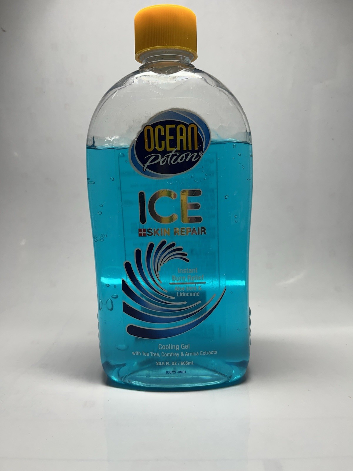 Ocean Potion Ice Skin Repair Instant Burn Relief Aloe Vera Gel 20.5 Oz HTF