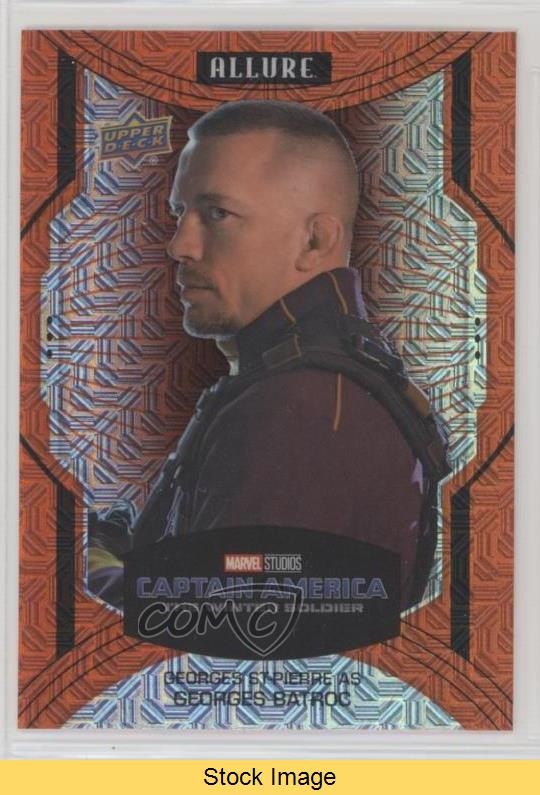 2022 Marvel Allure High Series Sunrise Georges St-Pierre as Batroc READ 0nr3