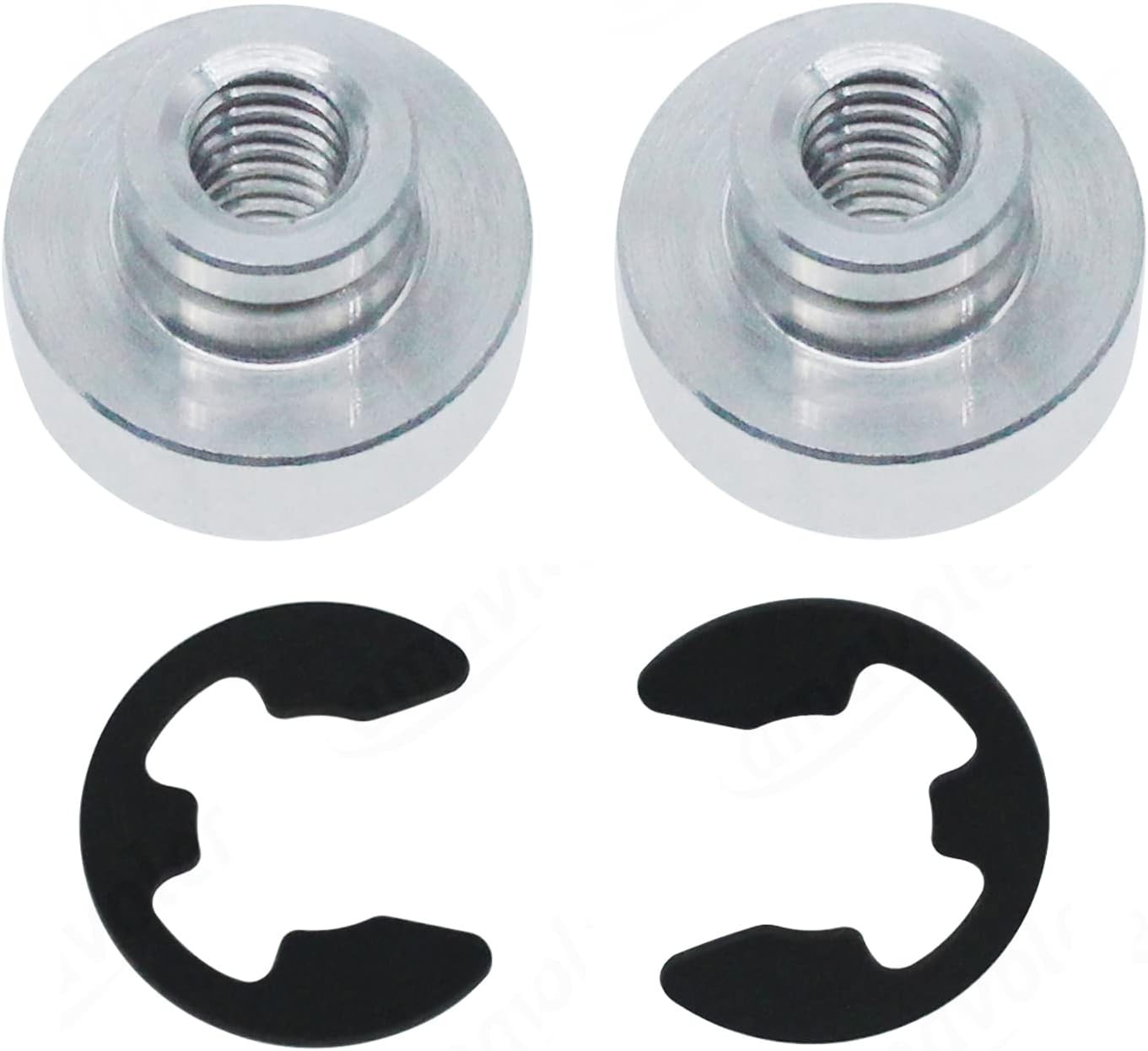 2 PCS Fender Seat Nut Kit for Electra Glide Street Glide Sportster 1997-2021