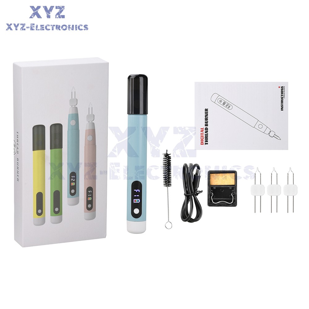 USB Wireless Thread Burner 1100mAh Quick-Heating Power Indicator Waxing Pen kit
