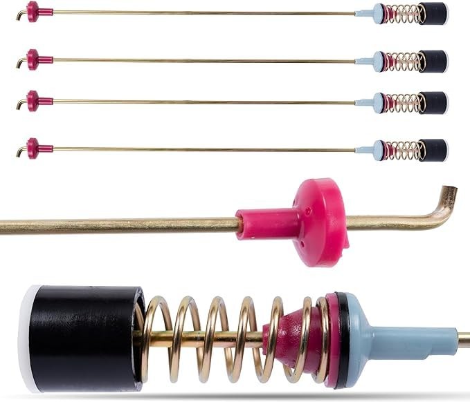 【2025 Upgraded】 DC97-16350V Washer Suspension Rods For Samsung Black 