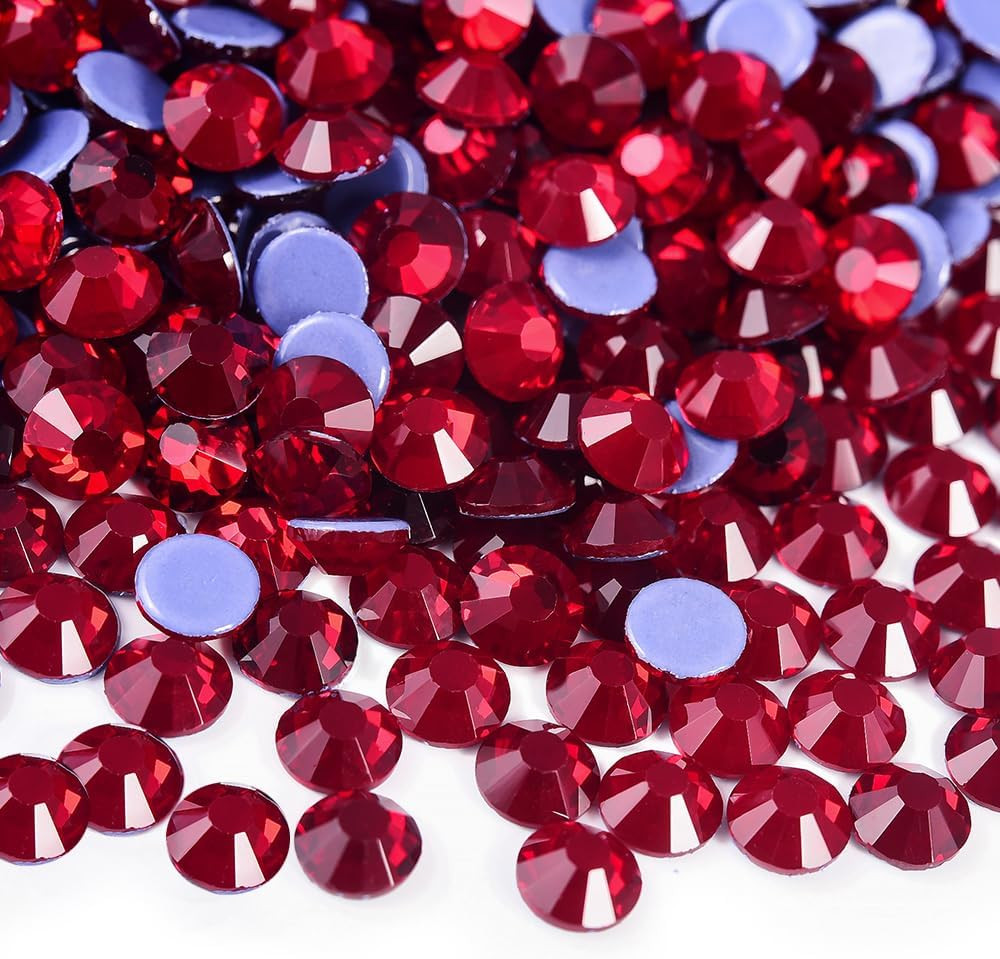 Hotfix Rhinestones, 2880Pcs Flatback Crystal Rhinestones for Crafts Clothes DIY
