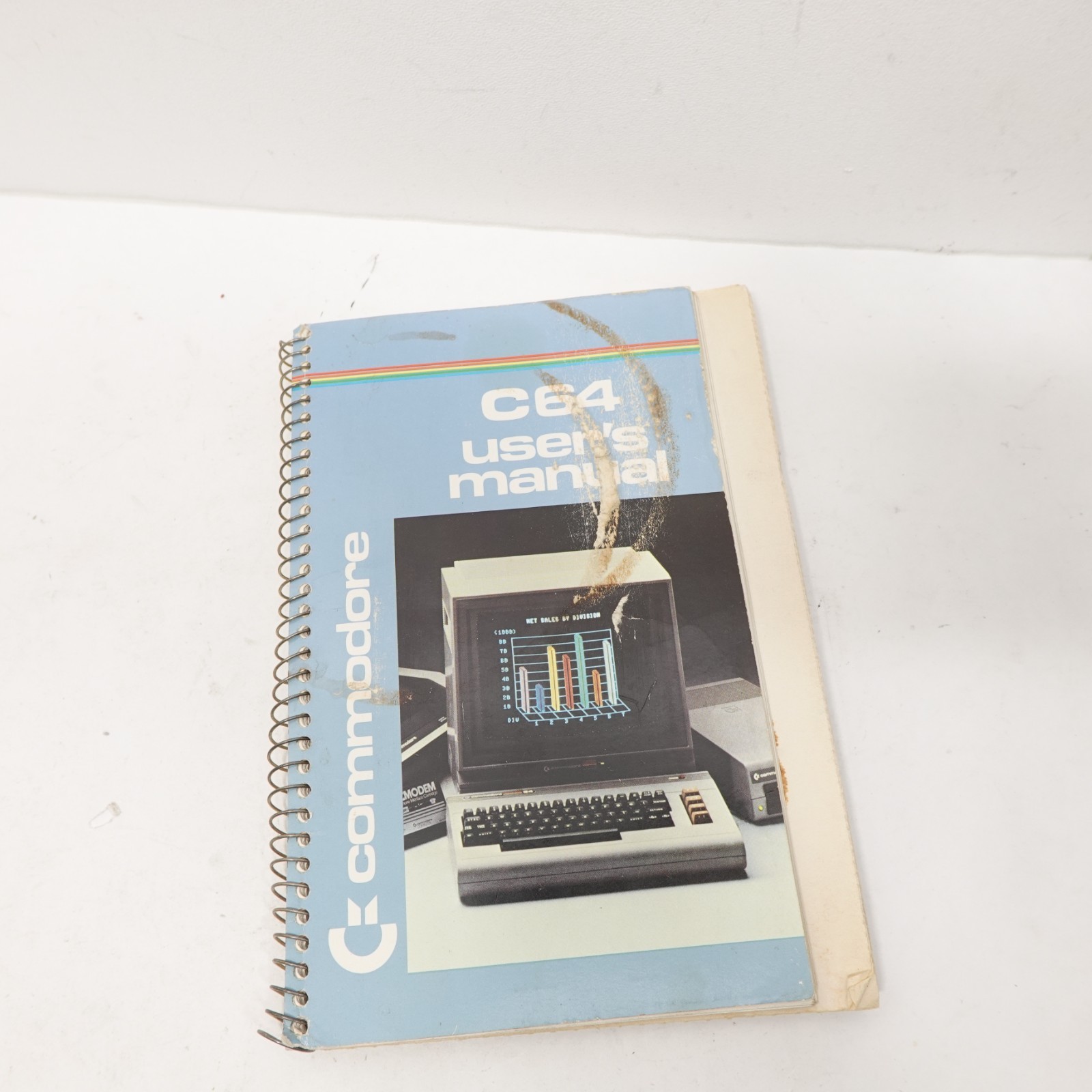 Commodore C64 User’s Manual | Original Spiral Bound | Vintage Computer Manual
