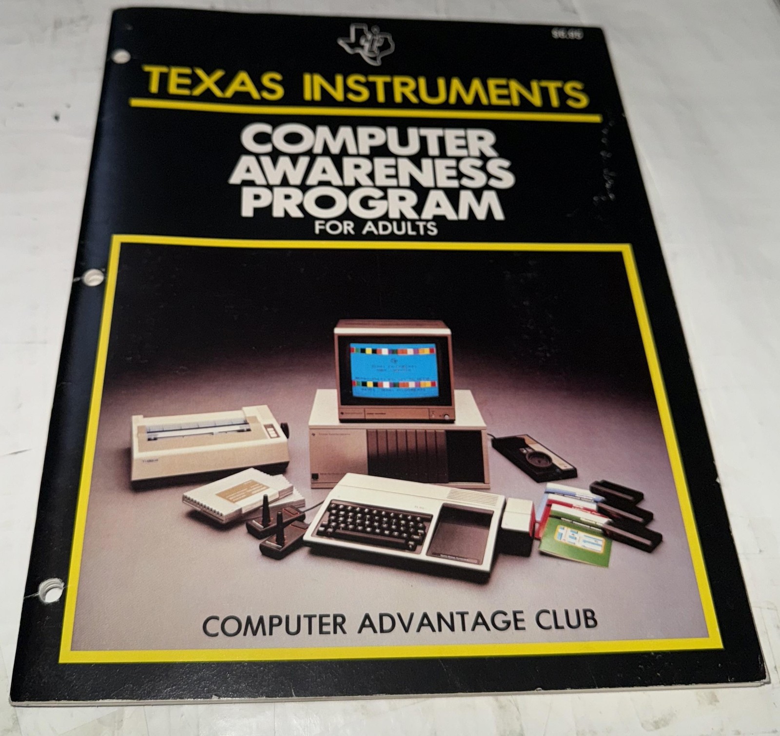 Vintage Texas Instruments Computer Awareness Program Booklet Made USA 1049710-1