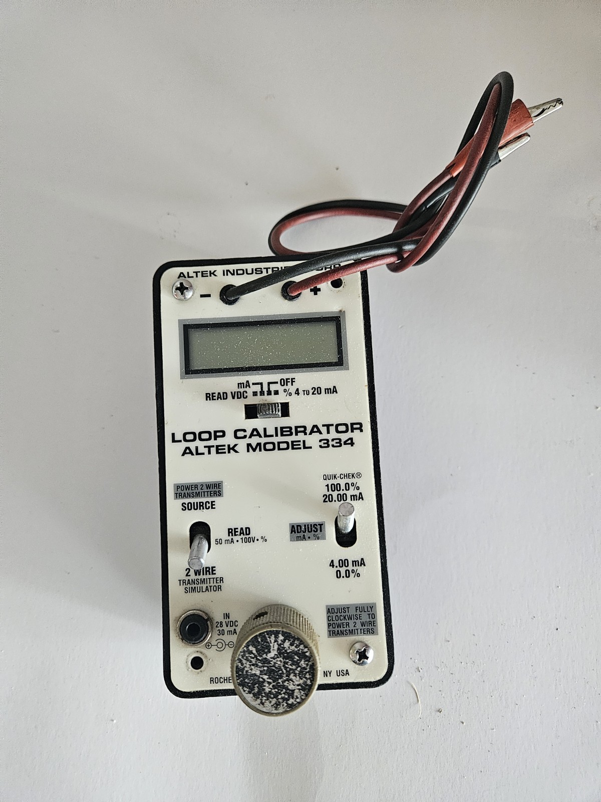 Altek Industries Loop Calibrator Model 334 
