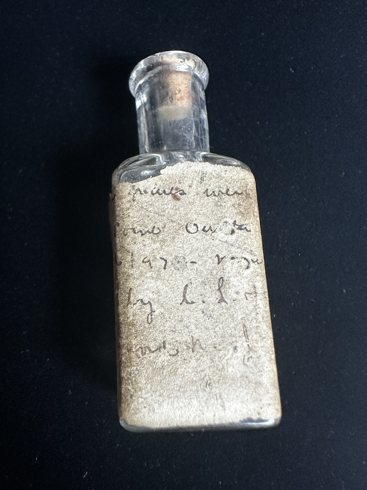 Antique 1890s Homeopathic Apothecary Vial - OS&P Co. NY - Labeled & Full