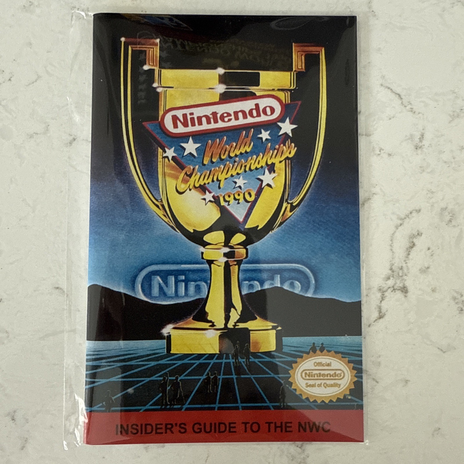1990 Nintendo World Championships Insiders Guide NWC Power Fest #1 NES Flyer
