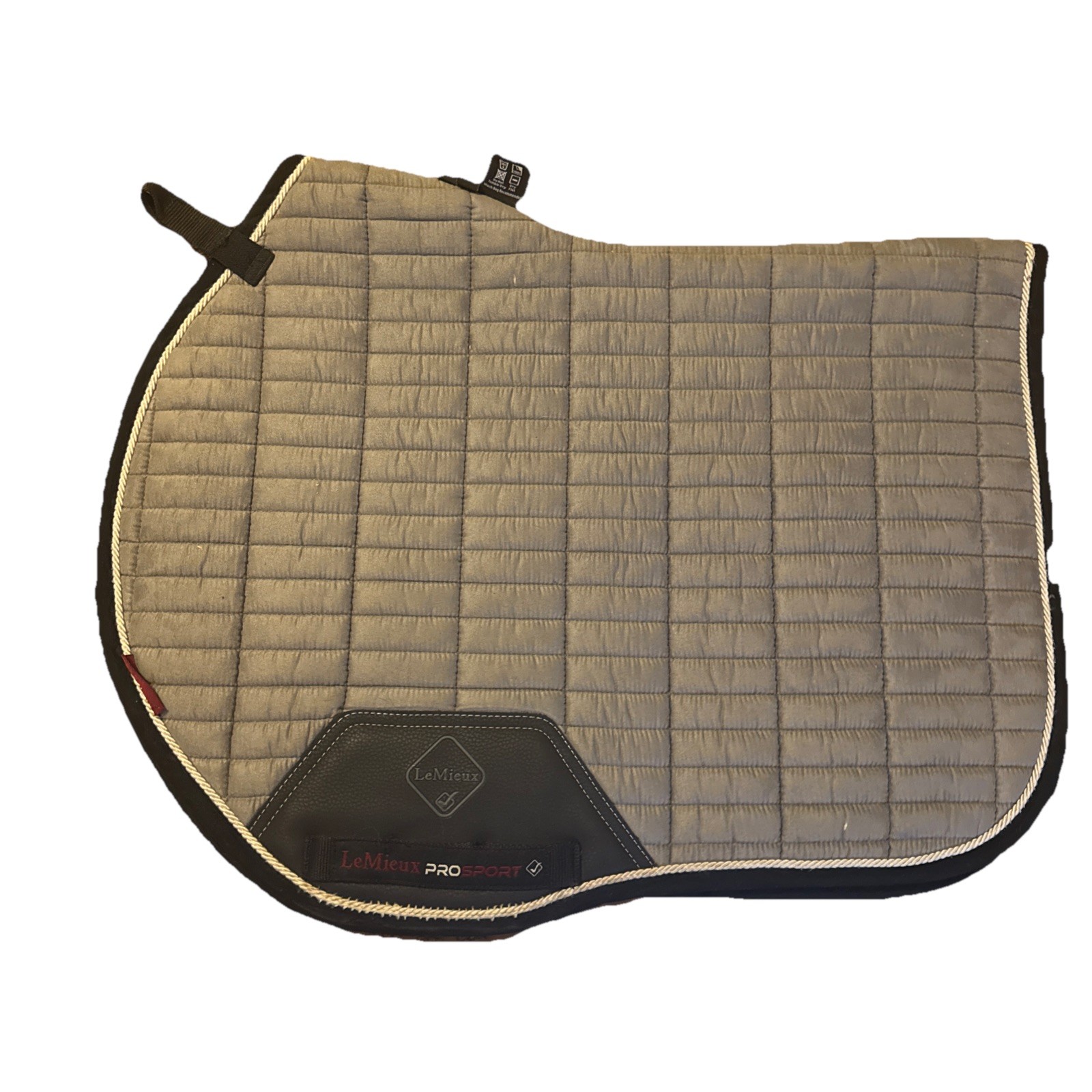 Lemieux ProSport CC Jump Saddle Pad - Grey, Large