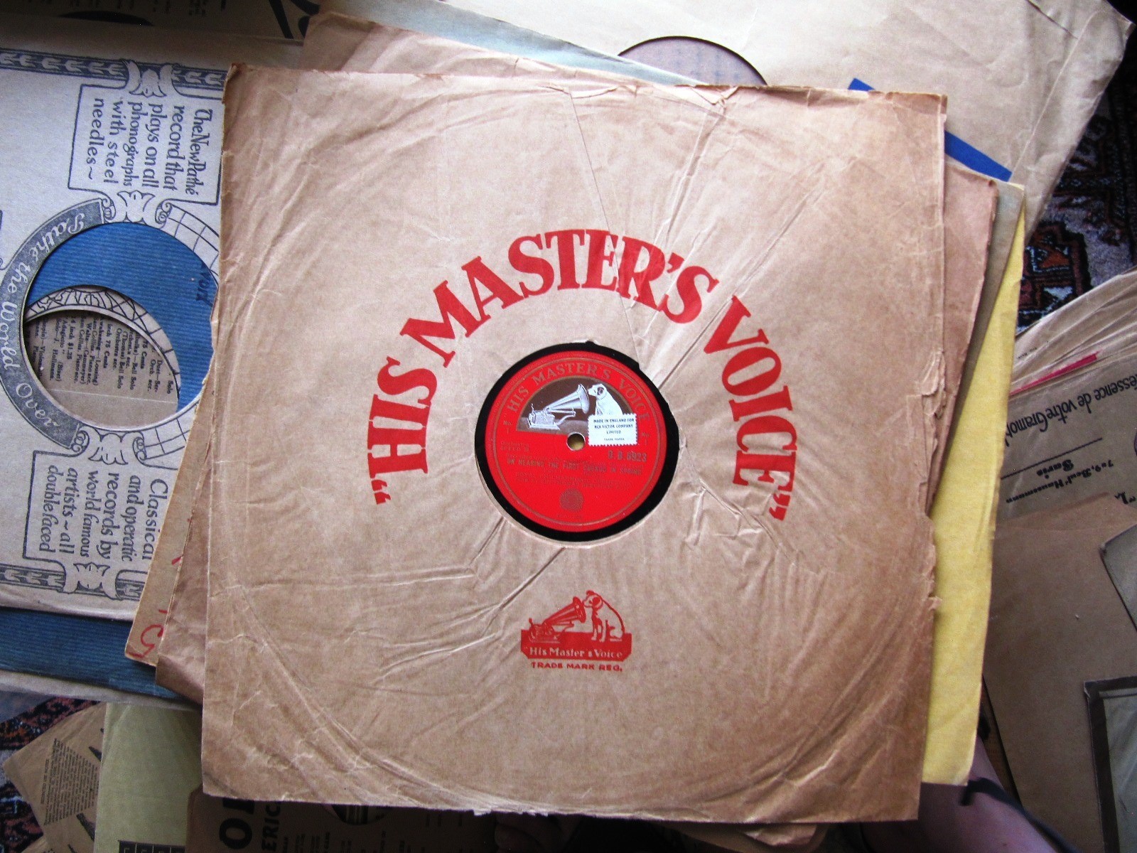 1935 FREDERICK DELIUS On Hearing the First Cuckoo of Spring Beecham HMV DB 6923