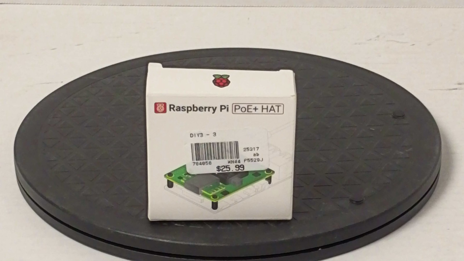 Raspberry Pi PoE+ Hat for Raspberry Pi 4 and 3B+