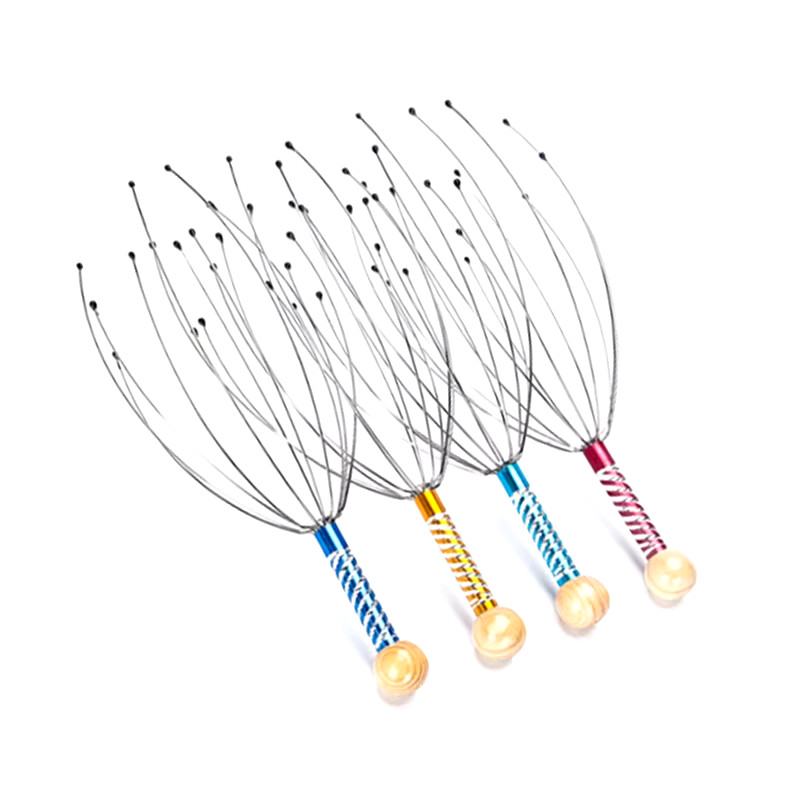 Octopus Head Massager Scratching Scalp Relaxation Relief Body Massager Scratcher
