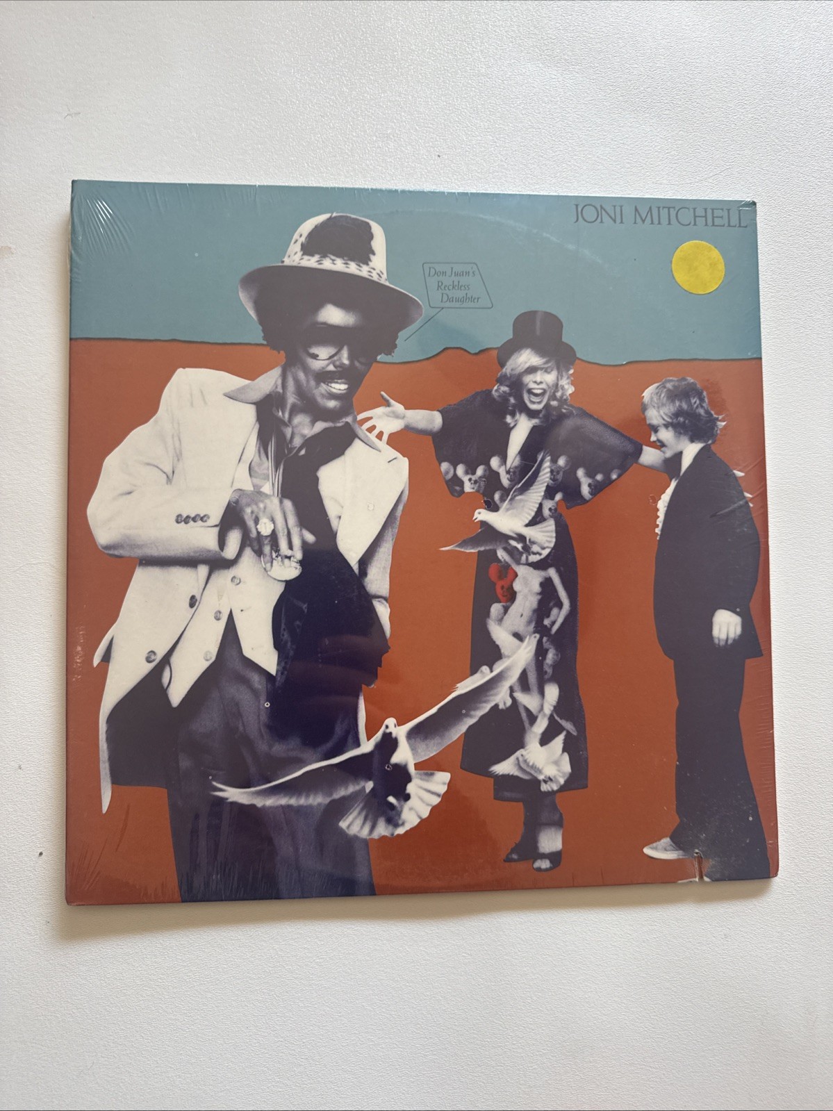 JONI MITCHELL - DON JUAN'S RECKLESS DAUGHTER 2X LP SEALED 1977 BB-701 CUT-OUT