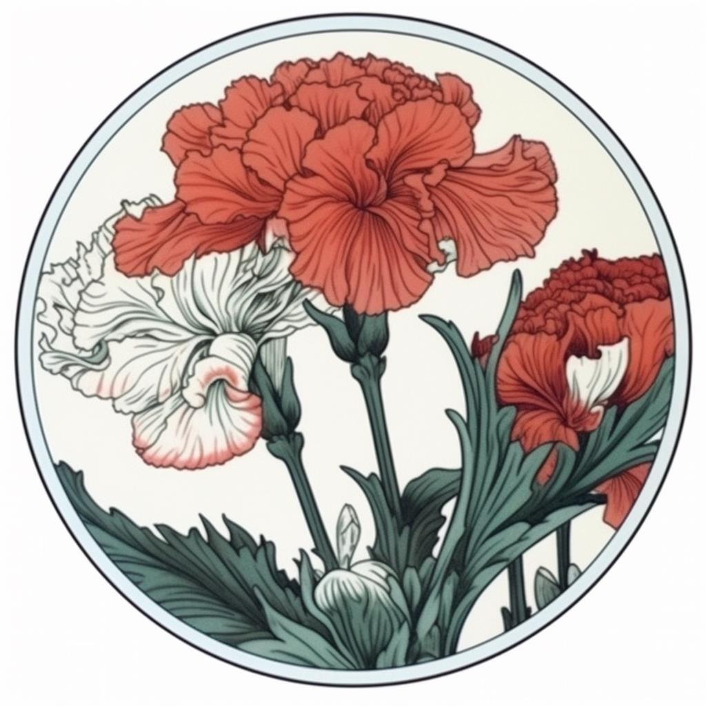 Carnation Flower # 006468