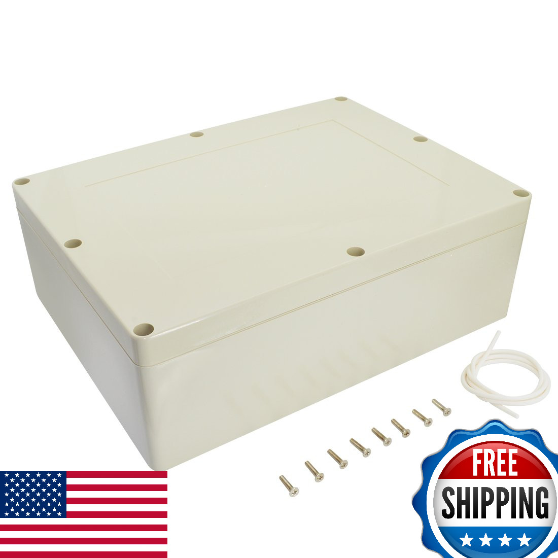 LeMotech Waterproof Dustproof IP65 ABS Plastic Junction Box Universal Electric P